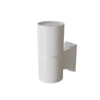 Lampe dextérieur murale aluminium verre GU10 IP54...