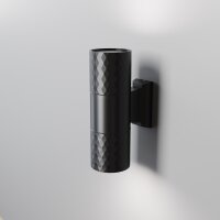 Lampe dextérieur murale aluminium verre GU10 IP54...