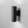 Lampe dextérieur murale aluminium verre GU10 IP54 H : 19 cm ENZO