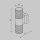 Lampe dextérieur murale aluminium verre GU10 IP54 H : 19 cm ENZO