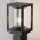 Lampadaire extérieur aluminium E27 IP54 hauteur 75 cm graphite