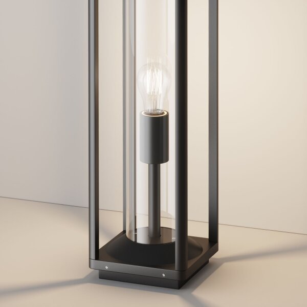 Borne déclairage aluminium hauteur 50 cm IP54 graphite E27