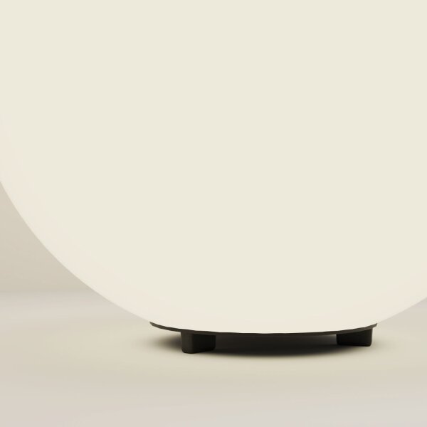 Lampe dallée E27 IP54 29 cm de haut avec piquet de terre Gris Blanc