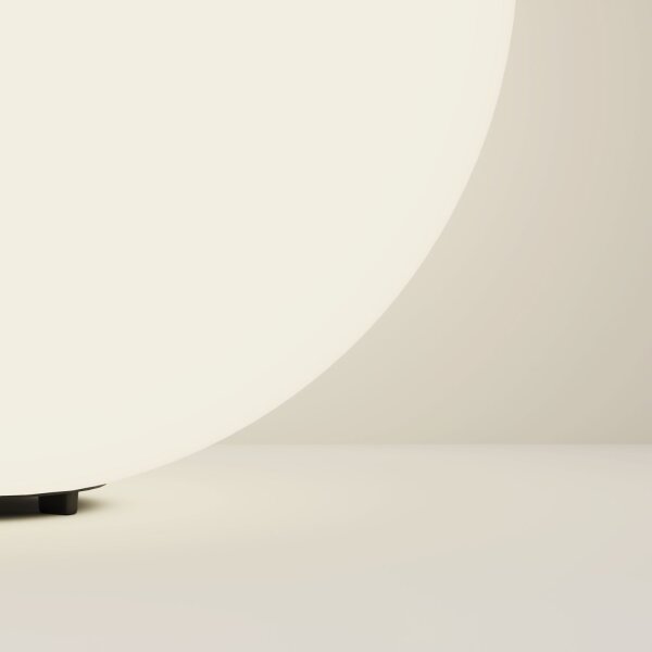 Lampe dextérieur avec piquet de terre E27 IP54 49 cm Gris Blanc rond