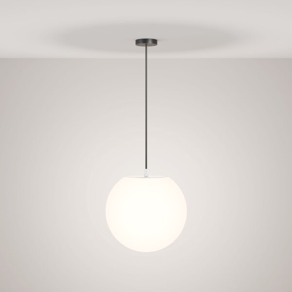 Lampe dextérieur ronde Ø 30 cm H : max. 150 cm IP54 Gris Blanc