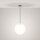 Lampe dextérieur ronde Ø 30 cm H : max. 150 cm IP54 Gris Blanc