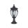 Lampe de socle aluminium verre E27 IP44 48,5 cm de haut