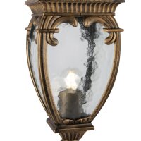 Lampadaire extérieur aluminium verre hauteur 113...