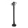 Lampe dextérieur aluminium verre GU10 IP65 hauteur 60 cm noir