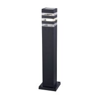 Borne déclairage aluminium 61 cm IP54 noir E27...