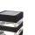 Borne déclairage aluminium 61 cm IP54 noir E27 carré