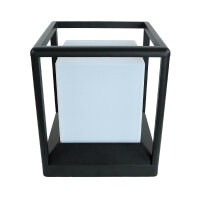 Luminaire de socle aluminium E27 IP65 25,5 cm graphite...