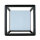 Luminaire de socle aluminium E27 IP65 25,5 cm graphite carré