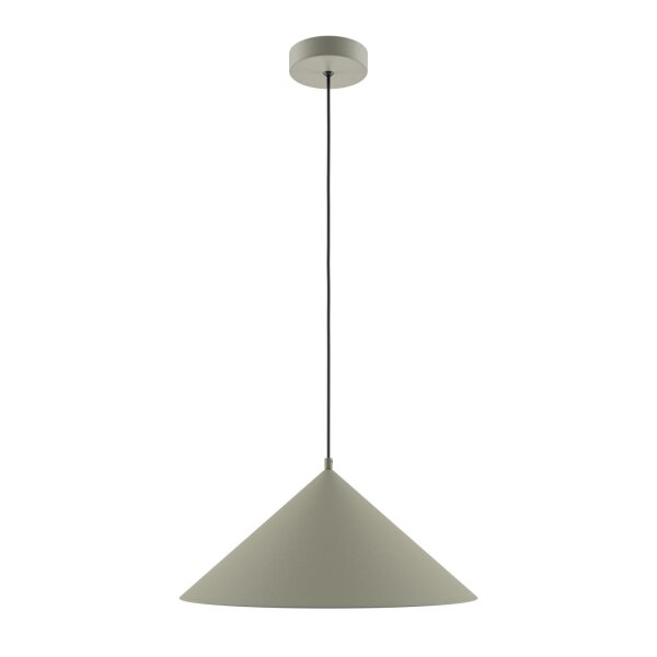 Suspension métal E27 Ø 35 cm rond H : max. 318 cm