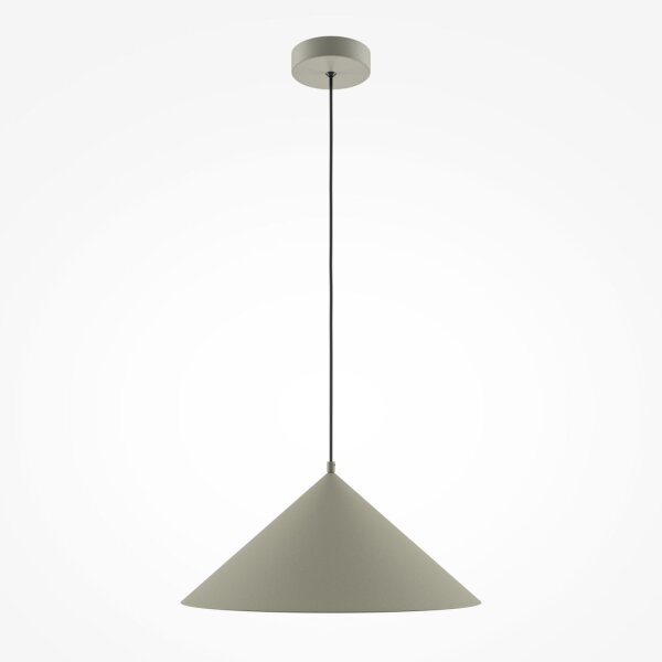 Suspension métal E27 Ø 35 cm rond H : max. 318 cm