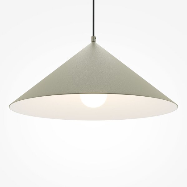 Suspension métal E27 Ø 35 cm rond H : max. 318 cm