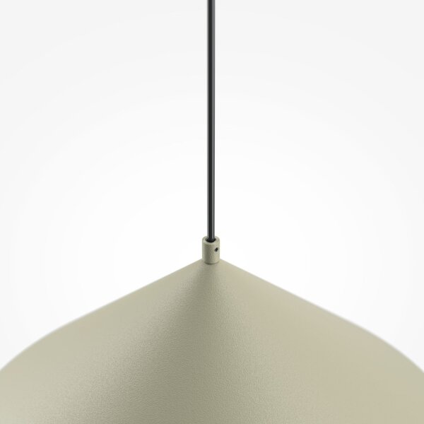 Suspension métal E27 Ø 35 cm rond H : max. 318 cm