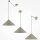 Suspension métal E27 Ø 35 cm rond H : max. 318 cm