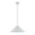 Lampe à suspendre métal ronde Ø 35 cm H : max. 318 cm Blanc E27