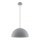 Lampe à suspendre métal E27 ronde D : 35 cm H : max. 320 cm Gris