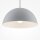 Lampe à suspendre métal E27 ronde D : 35 cm H : max. 320 cm Gris