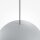 Lampe à suspendre métal E27 ronde D : 35 cm H : max. 320 cm Gris