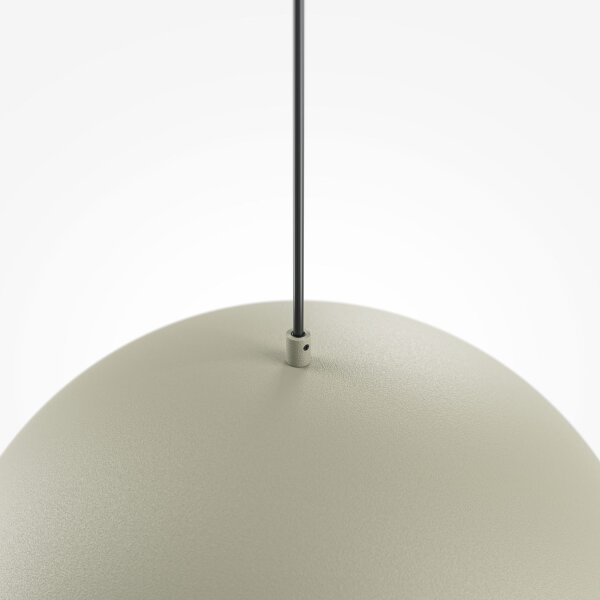 Suspension métal Ø 35 cm rond H : max. 320 cm E27