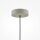 Suspension métal Ø 35 cm rond H : max. 320 cm E27