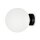 Lampe de miroir verre métal E14 D : 15 cm rond Moderne