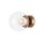 Lampe de miroir métal verre Ø 15 cm en or G9 Moderne