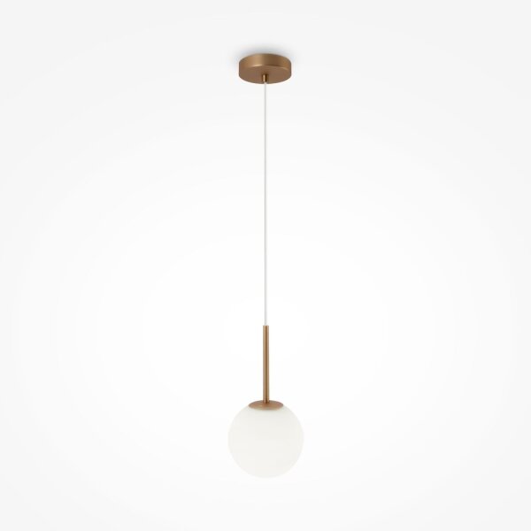Lampe à suspendre métal verre E14 D : 15 cm H : max. 180 cm