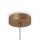 Lampe à suspendre métal verre E14 D : 15 cm H : max. 180 cm