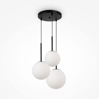 Lampe à suspendre métal verre E14 largeur...