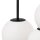 Lampe à suspendre métal verre E14 largeur 40 cm H : max. 222,5 cm
