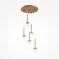 Suspension métal verre G9 Ø 58 cm H : max....