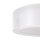 Plafonnier Métal Tissu E27 rond D : 52 cm Blanc Moderne