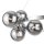 Suspension métal verre fumé G9 L : 67 cm Abat-jour sphérique