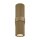 Applique murale aluminium GU10 H : 23 cm Up Down en or IRENE