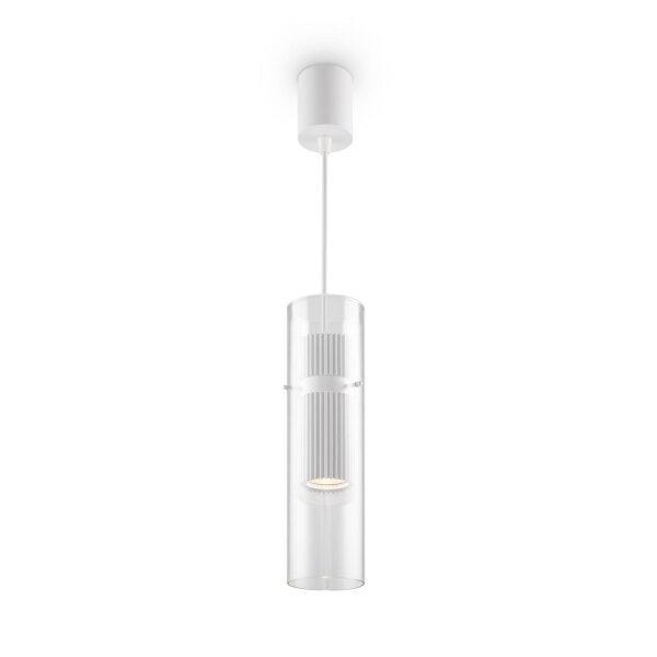 Lampe à suspendre aluminium verre GU10 D : 8 cm H : max. 170 cm
