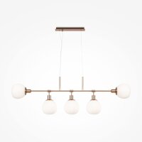 Lampe à suspendre verre métal E14 H : max....