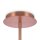 Suspension métal verre H : max. 140 cm E14 Moderne