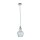 Suspension métal verre E14 Ø 16 cm H : max. 143 cm