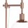 Lampe de table métal verre hauteur 65 cm en laiton blanc E14