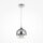 Suspension métal verre Ø 20 cm rond H : max. 96 cm E27