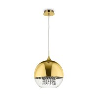 Suspension métal verre E27 Ø 30 cm H : max....