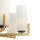 Lustre métal verre L : 67 cm E27 Moderne KAYA