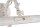 Lampe à tableau métal ajustable 44,5 cm de large blanc E14