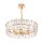 Suspension en métal Ø 51,7 cm H : max. 66,8 cm en or