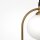 Lampe à suspendre métal verre H : max. 204 cm en laiton blanc