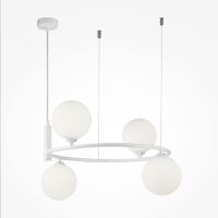 Suspension métal verre L : 39 cm H : max. 184 cm...